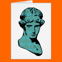 Athena Marble Statue cards