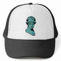 Athena Marble Statue Mesh Hats