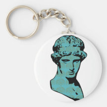 Athena Marble Statue Key Chain