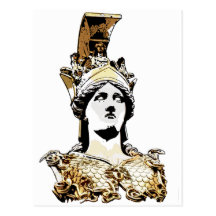 ATHENA PALLAS POST CARDS