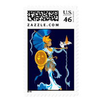 Athena Postage Stamps