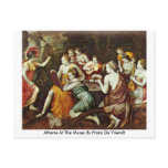 Athene At The Muses By Frans De Vriendt postcards
