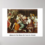 Athene At The Muses By Frans De Vriendt Posters