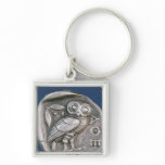 Athenian tetradrachma keychain