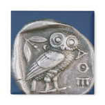 Athenian tetradrachma fridge magnets
