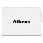 Athens Classic t shirts Card