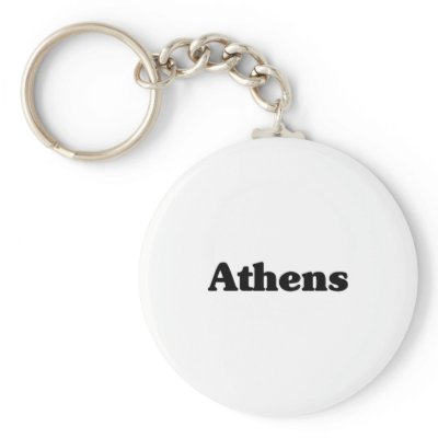 Athens Classic t shirts Key Chains by republicofcities