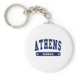 Athens Georgia College Style t shirts Key Chain