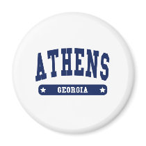 Athens Georgia College Style t shirts magnets