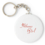 Athens Girl tee shirts Keychain
