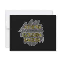 Athens High School Golden Eagles - Athens, AL Custom Invitations