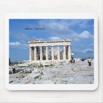 Athens Parthenon Mouse Pad