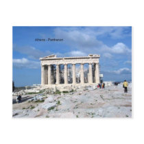 Athens Parthenon Post Card