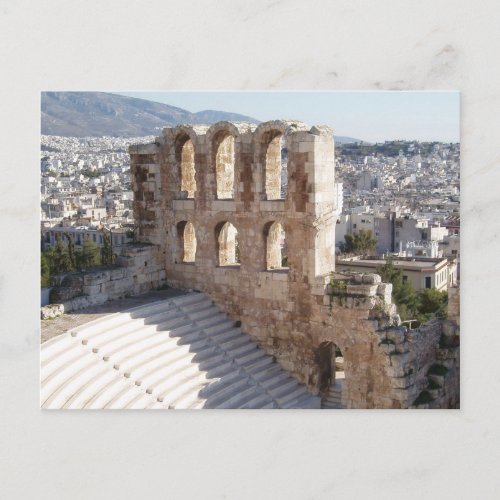 Athens Postcard postcard