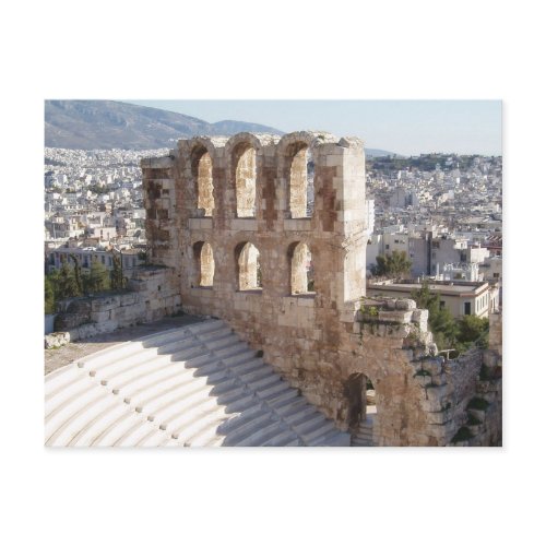 Athens Postcard postcard