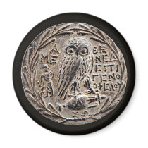 Athens Silver Tetradrachm Magnet