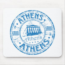 Athens Stamp Mouse Pads