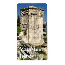 Athens tower shipping labels