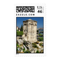 Athens tower stamp