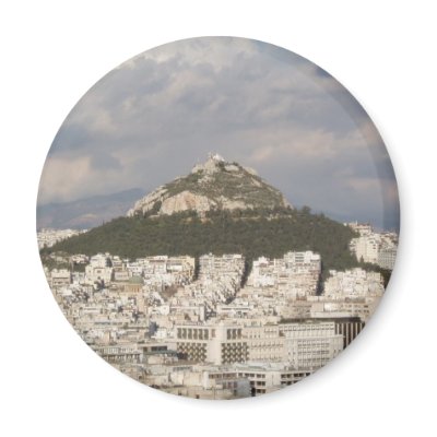 Athens View Fridge Magnets by emele1