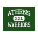 Athens - Warriors - High School - Athens Illinois postcards