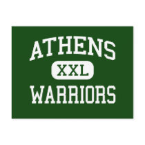 Athens - Warriors - High School - Athens Illinois postcards by customteamsportswear Athens - Warriors - High School - Athens Illinois postcards