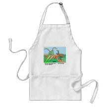 Athiest praying mantis apron