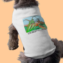 Athiest praying mantis pet clothing
