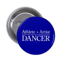 Athlete + Artist = Dancer buttons