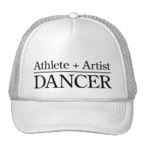 Athlete + Artist = Dancer hats