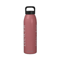 Athlete + Artist = Dancer water bottles