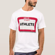 Athlete Nametag t-shirts by sdecatur31 Athlete Nametag t-shirts