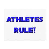 Athletes Rule! postcards by professions Athletes Rule! postcards