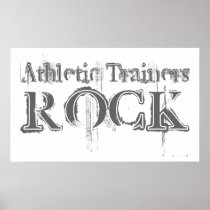 Athletic Trainers Rock Print