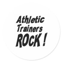 Athletic Trainers Rock! Sticker