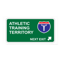 Athletic Training Next Exit posters by whatitis Athletic Training Next Exit posters