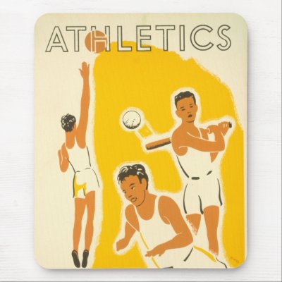 Athletics Mousepad by akaJUSTIN