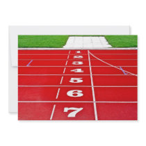 Athletics Running Track  Invitation
