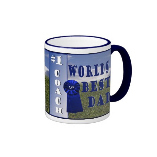 Athletics - Worlds Best Dad & #1 Coach Coffee Mug
