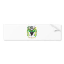 Atkin Coat of Arms (Family Crest) Bumper Sticker
