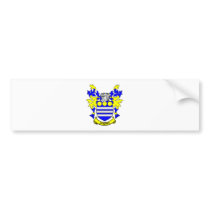 ATKINS Family Crest bumper stickers
