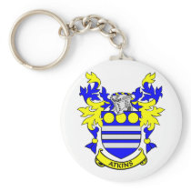 ATKINS Family Crest Key Chains