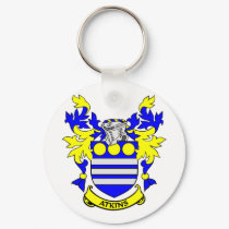 ATKINS Family Crest keychains
