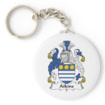 Atkins Family Crest Keychains