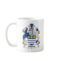 Atkins Family Crest mugs