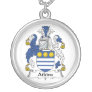 Atkins Family Crest Custom Necklace