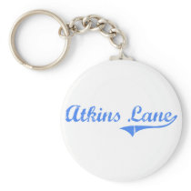 Atkins Lane Massachusetts Classic Design Keychains