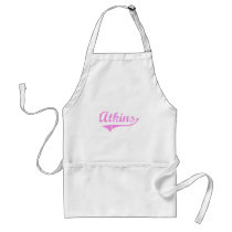 Atkins Last Name Classic Style Apron