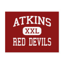 Atkins - Red Devils - High - Atkins Arkansas postcards by customteamsportswear Atkins - Red Devils - High - Atkins Arkansas postcards