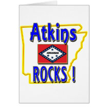 Atkins Rocks ! (blue) cards by ArkansasDotCom Atkins Rocks ! (blue) cards